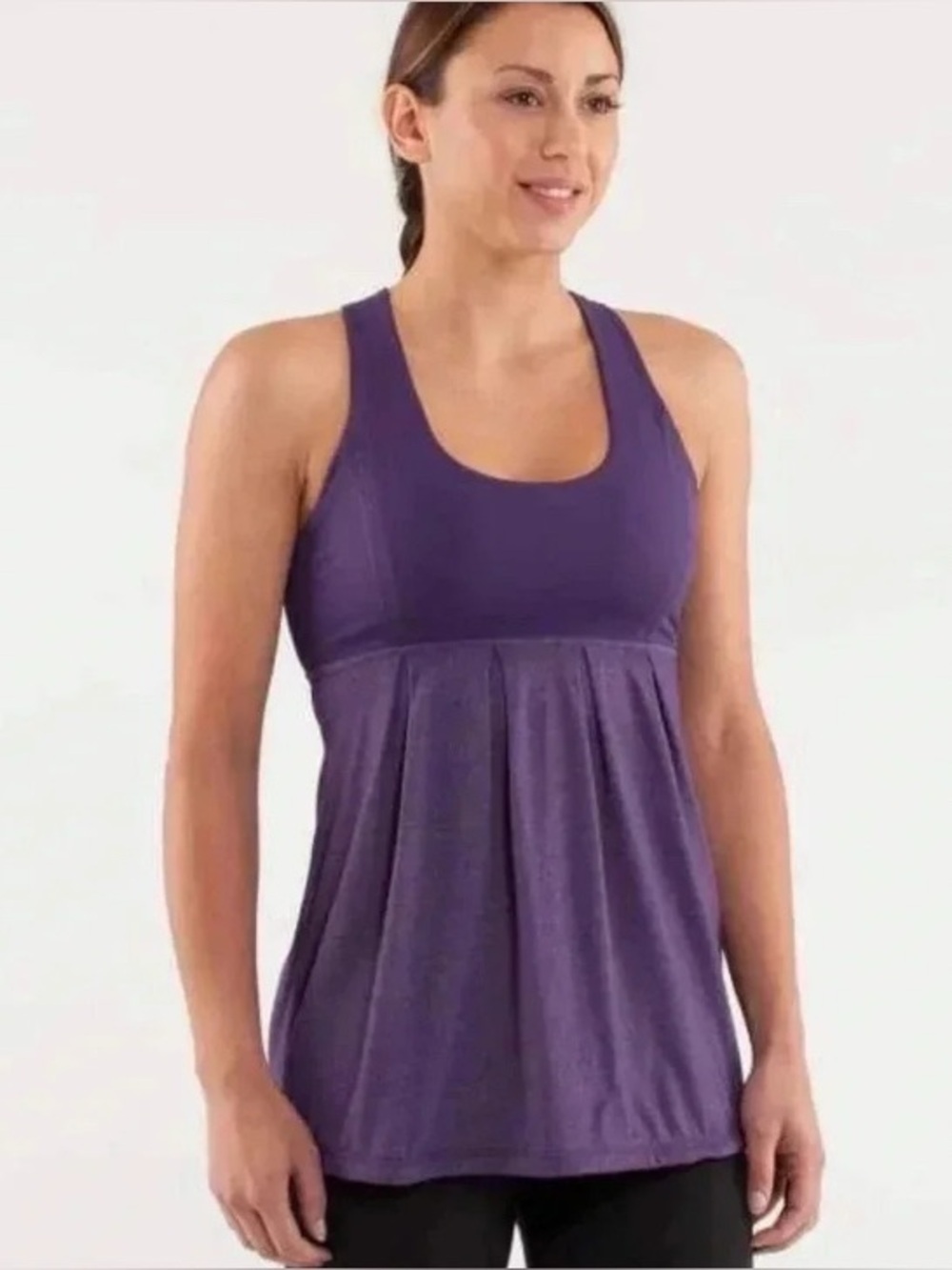 Purple Lululemon Racerback Tank Top Size 6